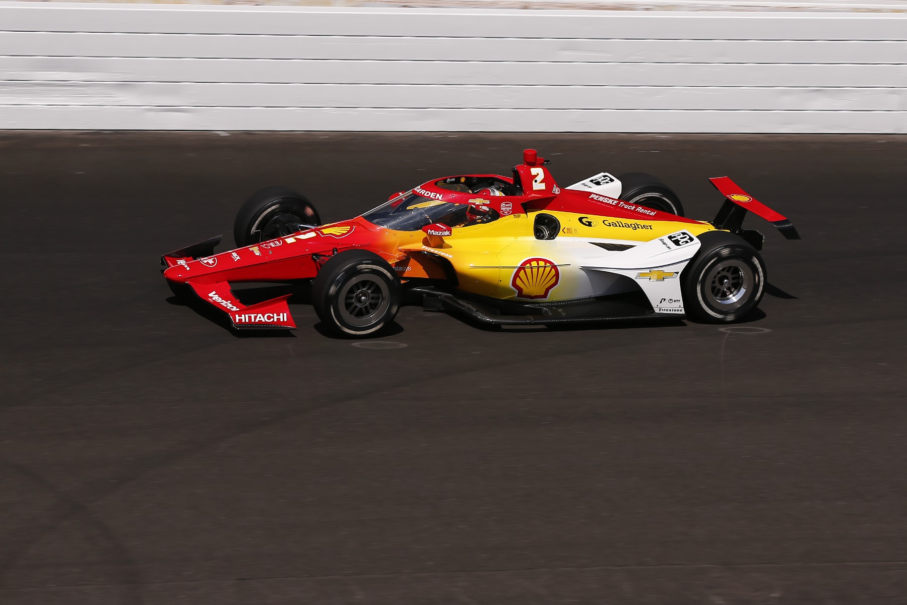 INDIANAPOLIS, IN - MAY 26: Josef Newgarden (#2 Team Penske) during practice on carb day prior to the INDYCAR Series 107th Indianapolis 500 on May 26, 2023 at the Indianapolis Motor Speedway in Indianapolis, IN. (Photo by Jeffrey Brown/Icon Sportswire via Getty Images)