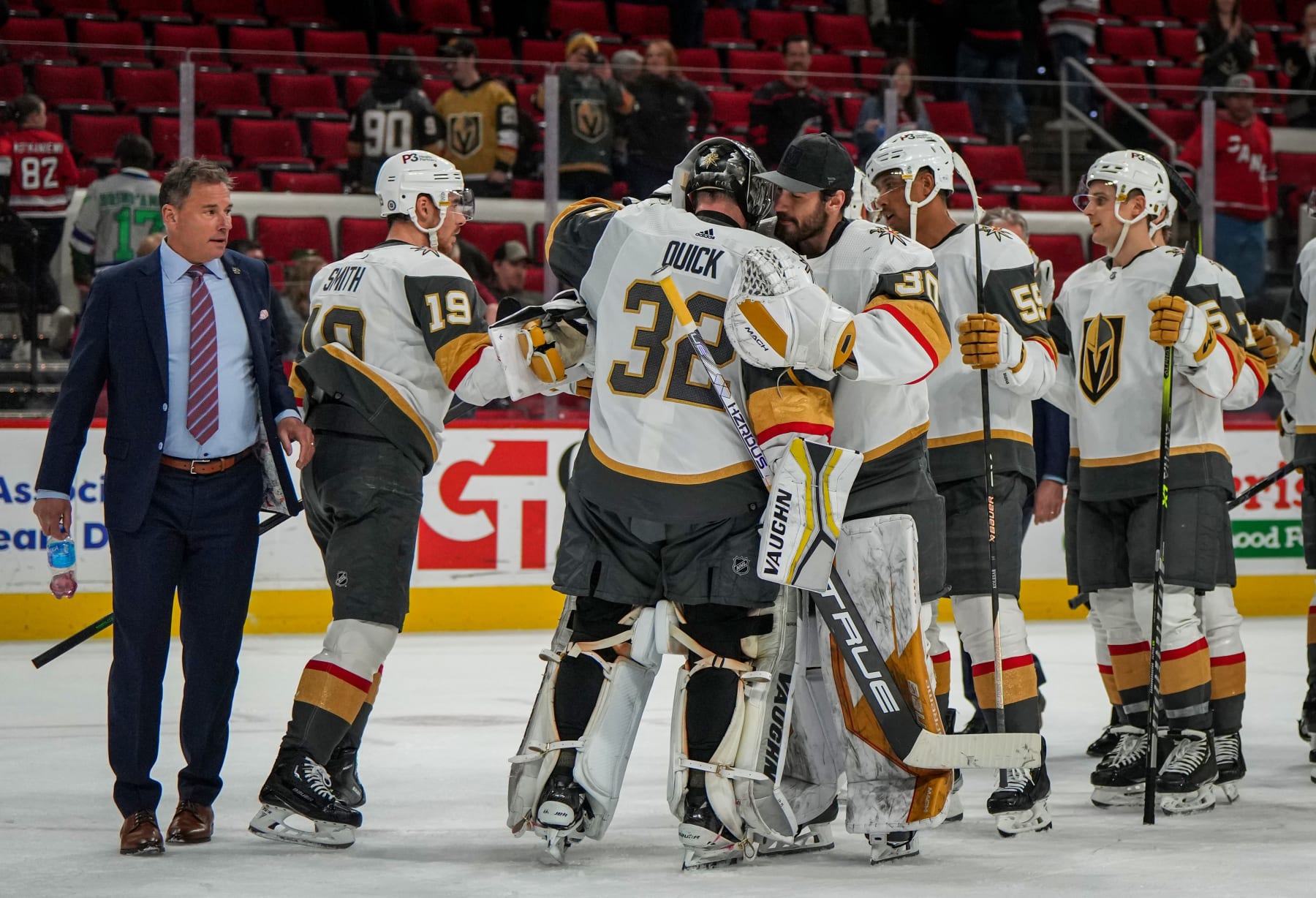 Vegas Golden Knights 2018 Western Conference Champions Autographed