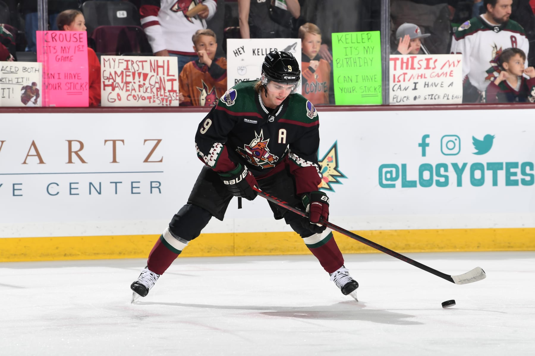 Coyotes GM: Clayton Keller is 'guy we wanted all along