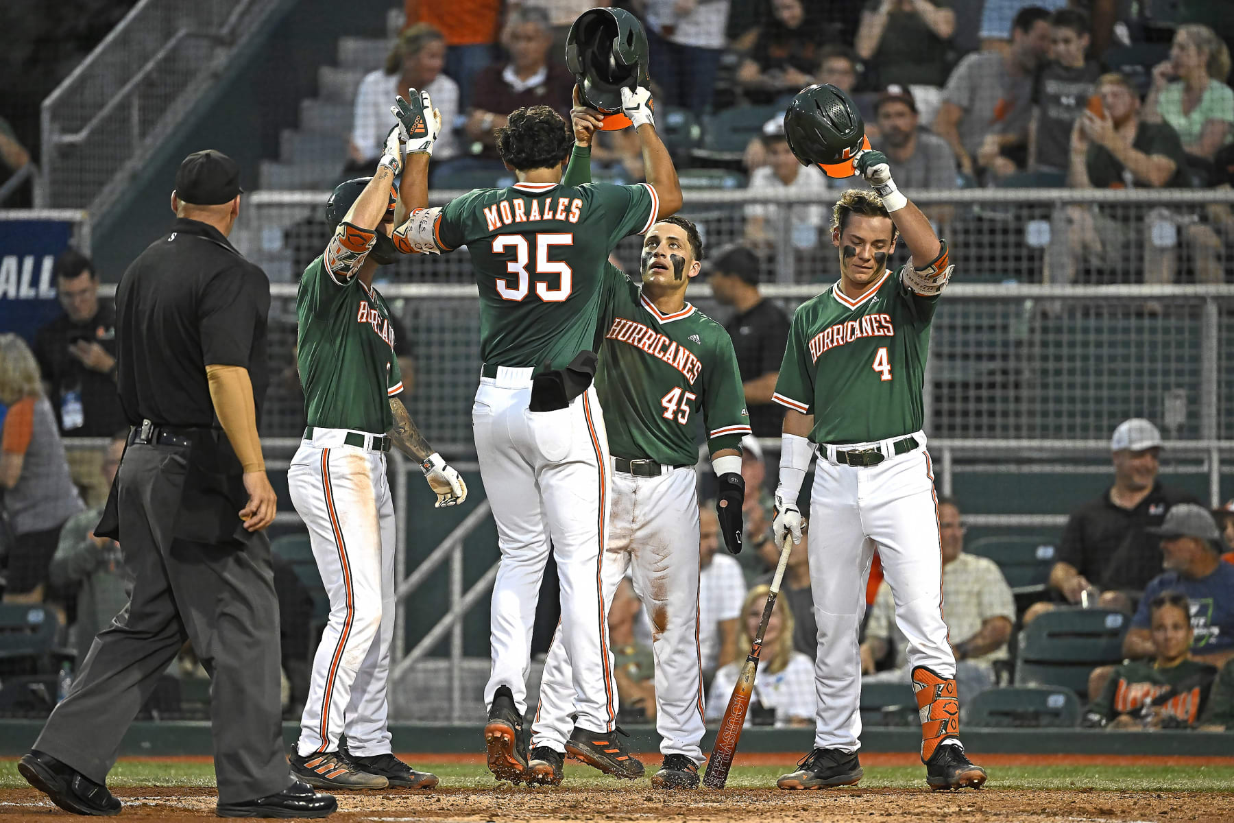 Miami vs. Florida baseball game delayed on Saturday afternoon due to  weather - On3