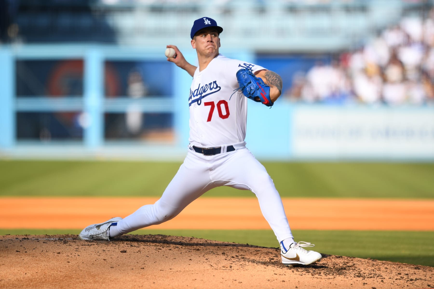 James Outman Los Angeles Dodgers Road Jersey by NIKE