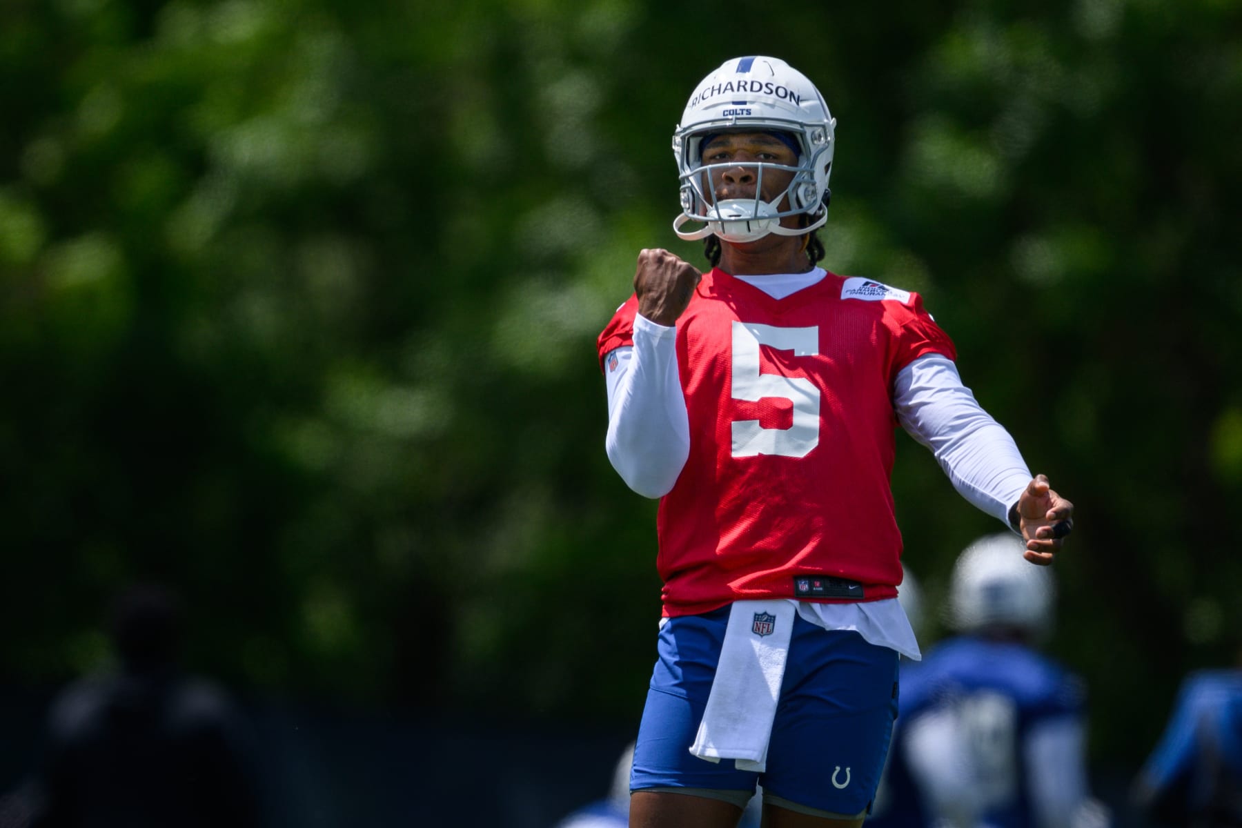 Colts' Anthony Richardson manages expectations ahead of rookie