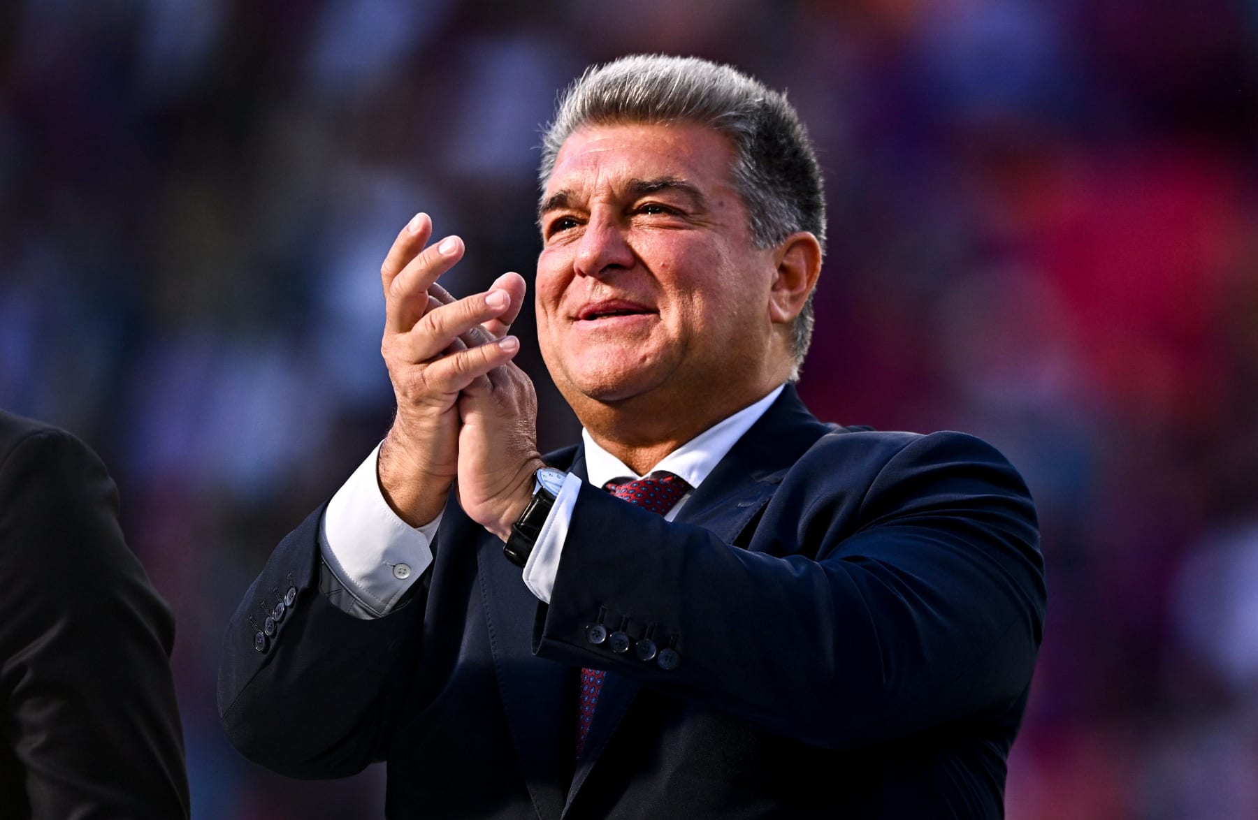 Barcelona club president Joan Laporta