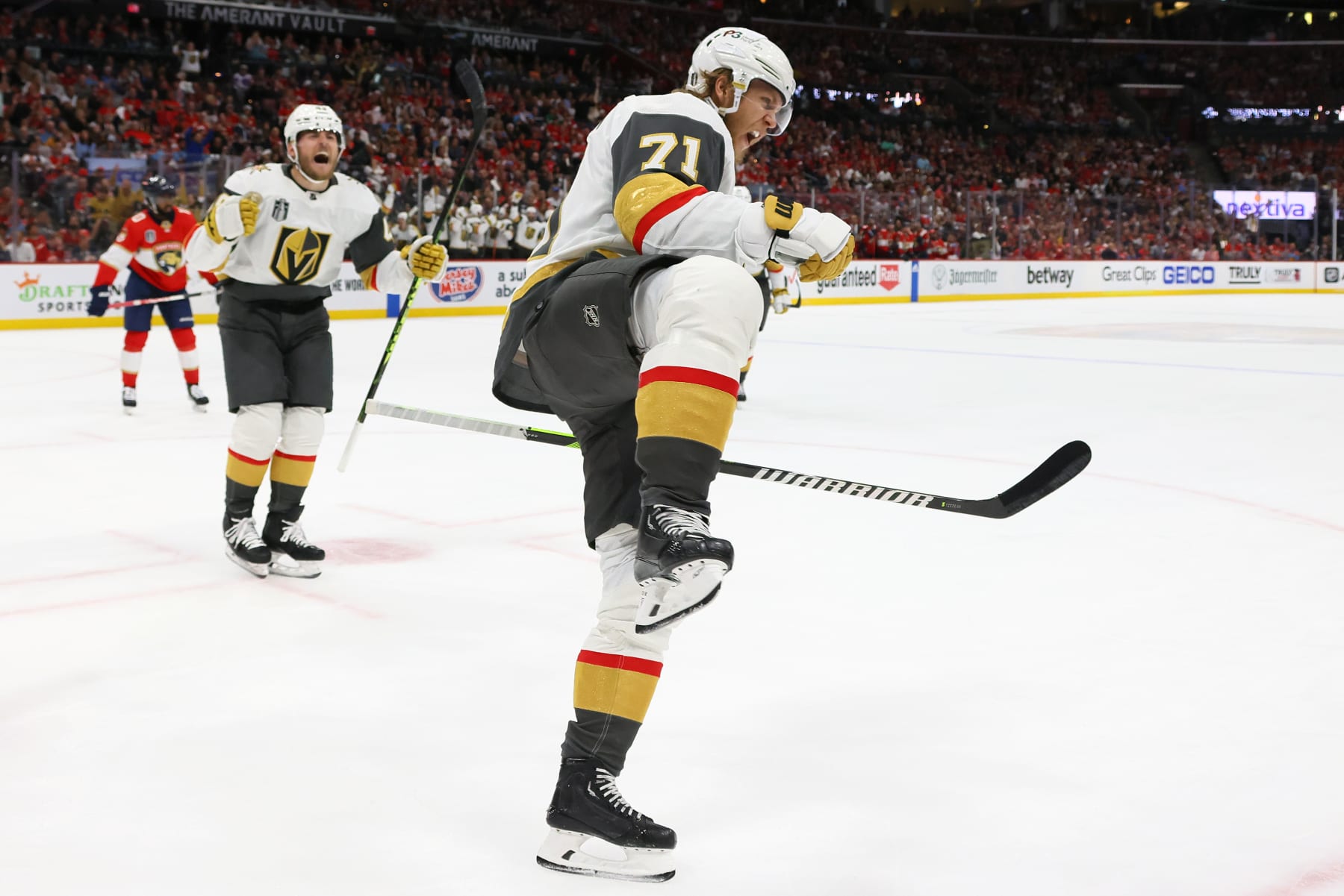 Panthers riding momentum, look to even series with Golden Knights