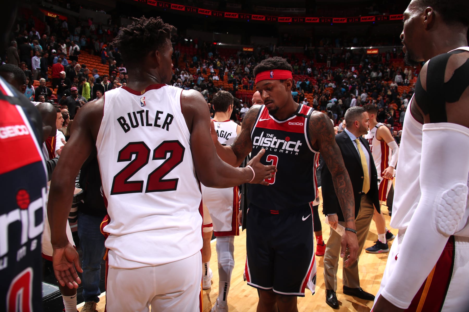 Jimmy Butler and Bradley Beal Jimmy Butler and Bradley Beal