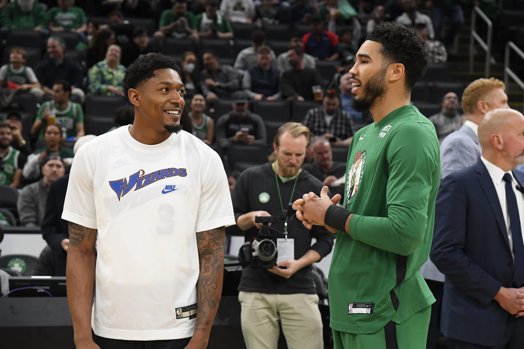 Bradley Beal and Jayson Tatum Bradley Beal and Jayson Tatum
