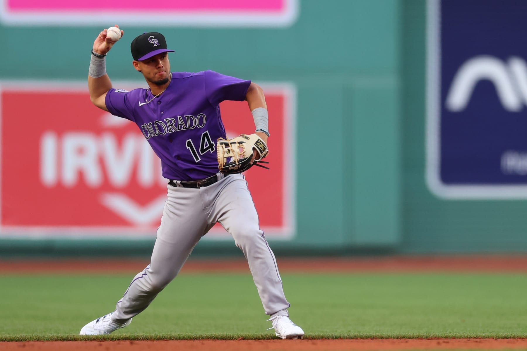 2019 Finest #10 Trevor Story Colorado Rockies Baseball Card