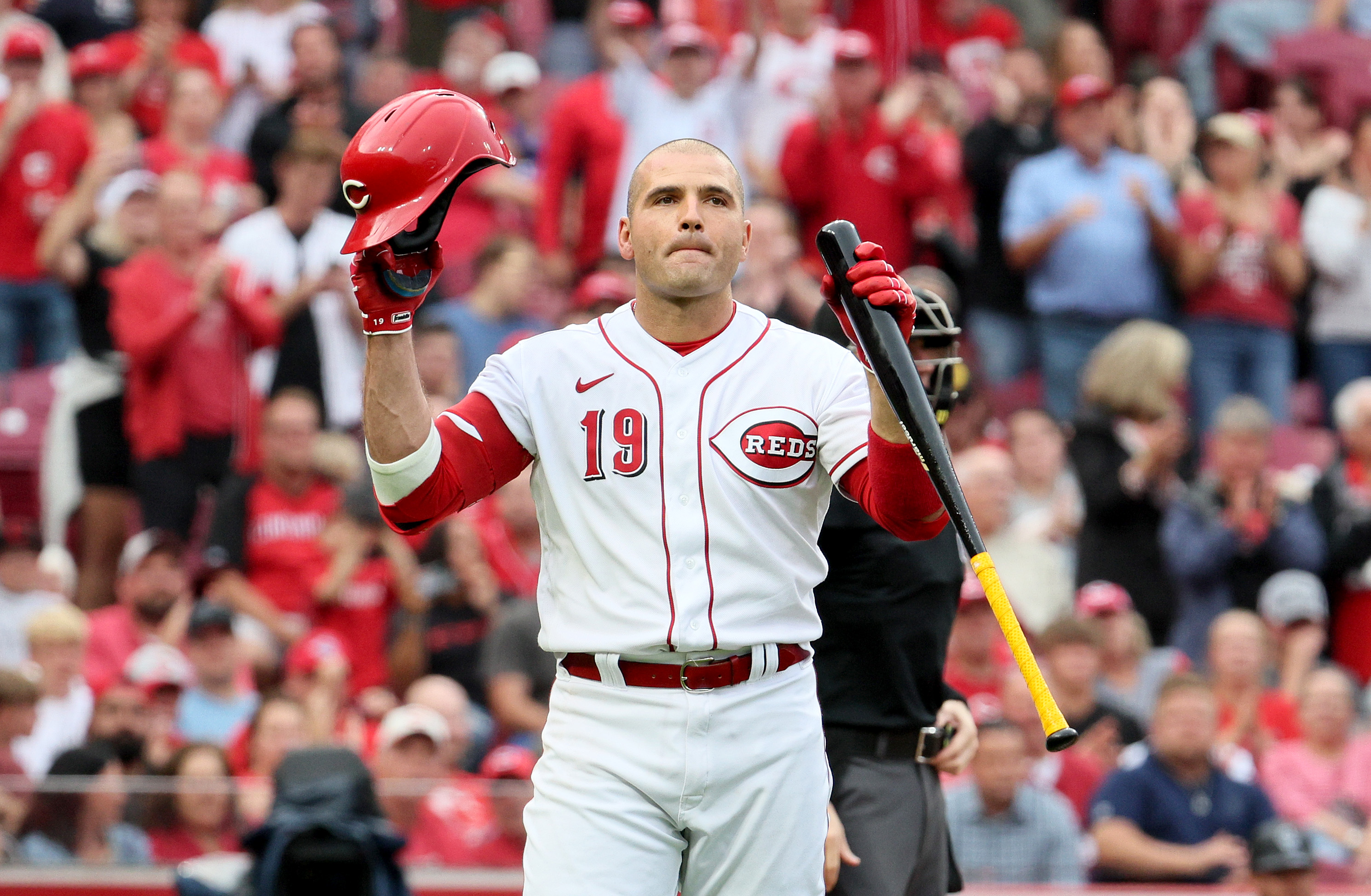Joey Votto returned, knocked the crap out of a ball - Red Reporter