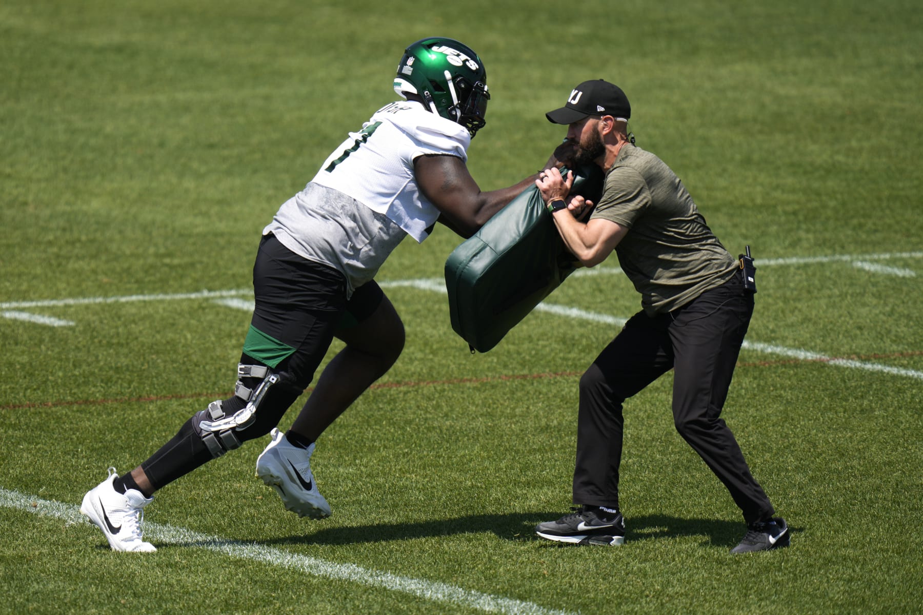 Mekhi Becton has few peers in his size and athletic testing making