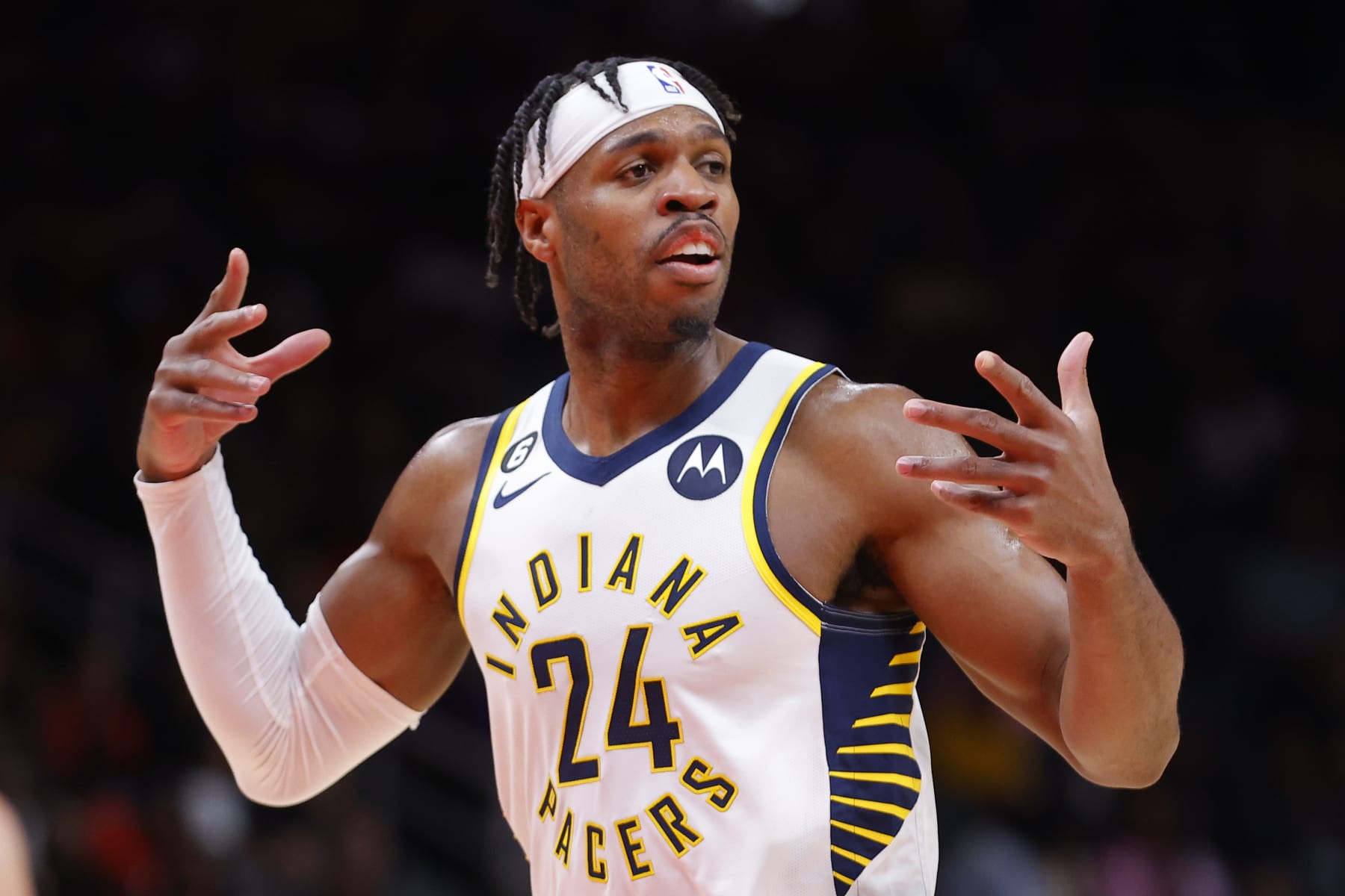 RUMOR: Lakers' stance on Buddy Hield, Myles Turner trade amid new