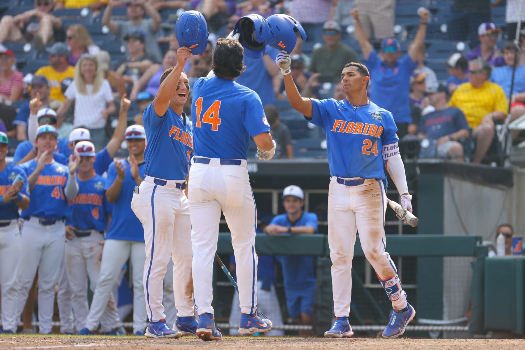 Florida Gators Force Game Three Against LSU Tigers in College World Series  