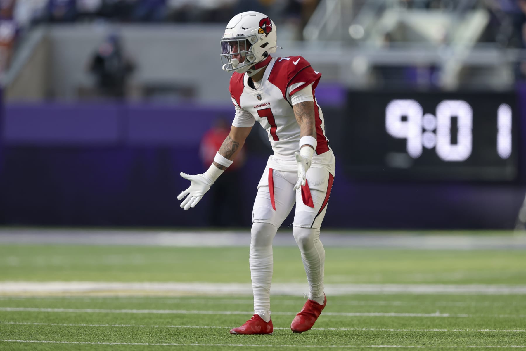  NFL PRO LINE Men's Byron Murphy Cardinal Arizona