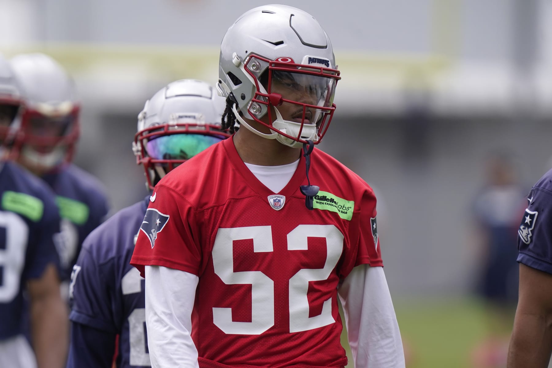 Cole Strange Returns to Patriots Practice, Mapu Impresses in