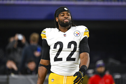 I've updated my Najee Harris Steelers Jersey Swap to No. 22 : r/steelers