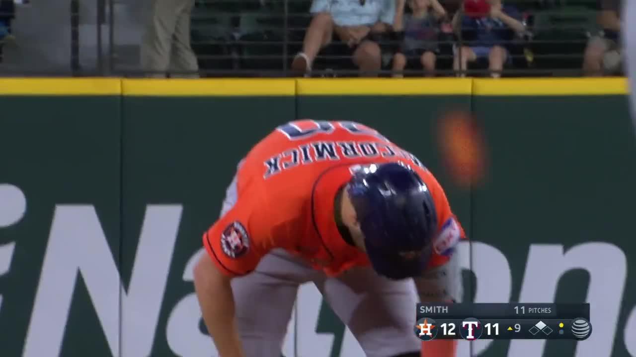 Astros beat Rangers 1211