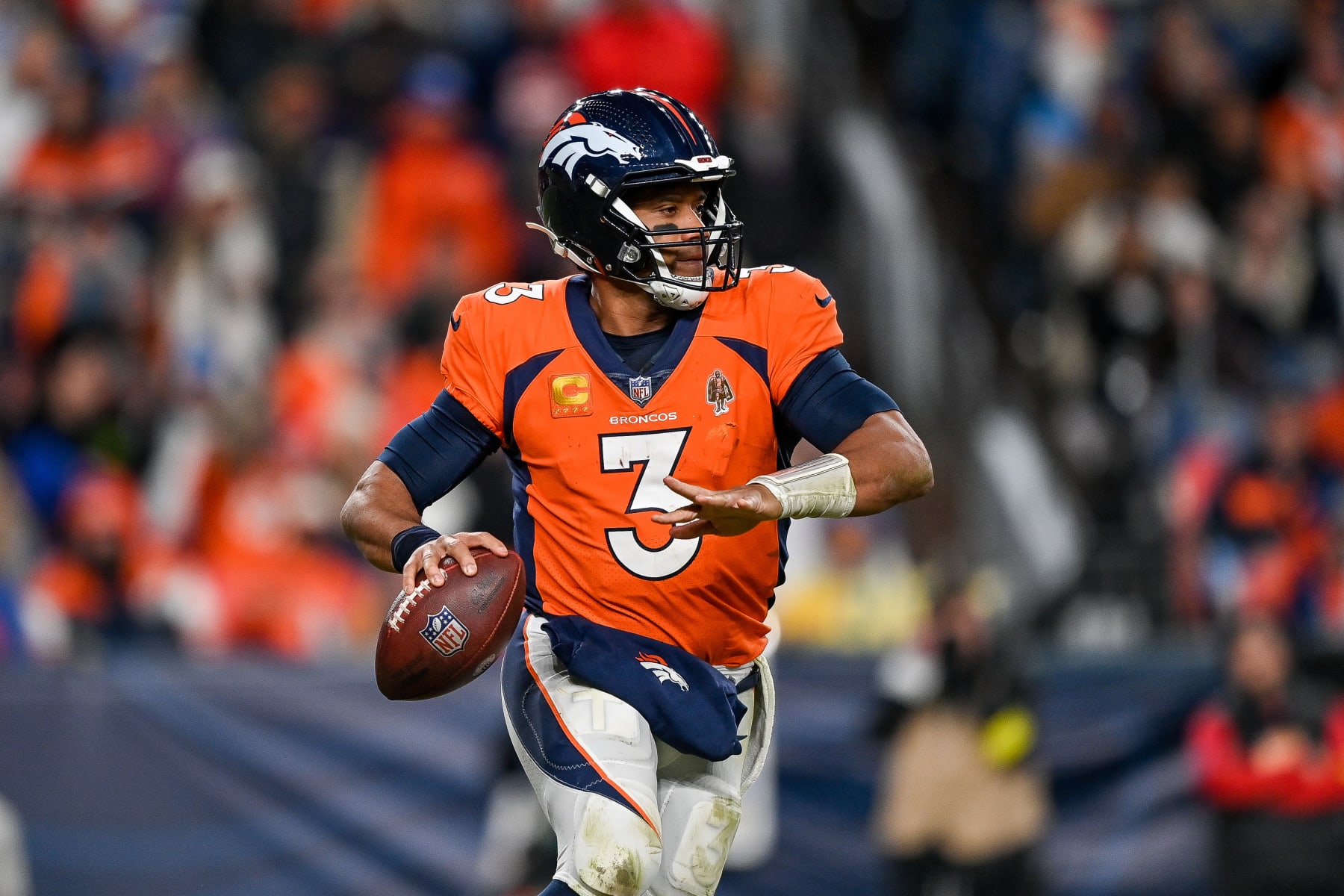 Will New Broncos QB Russell Wilson Throw for Over 4,200 Yards in 2022? -  Stadium