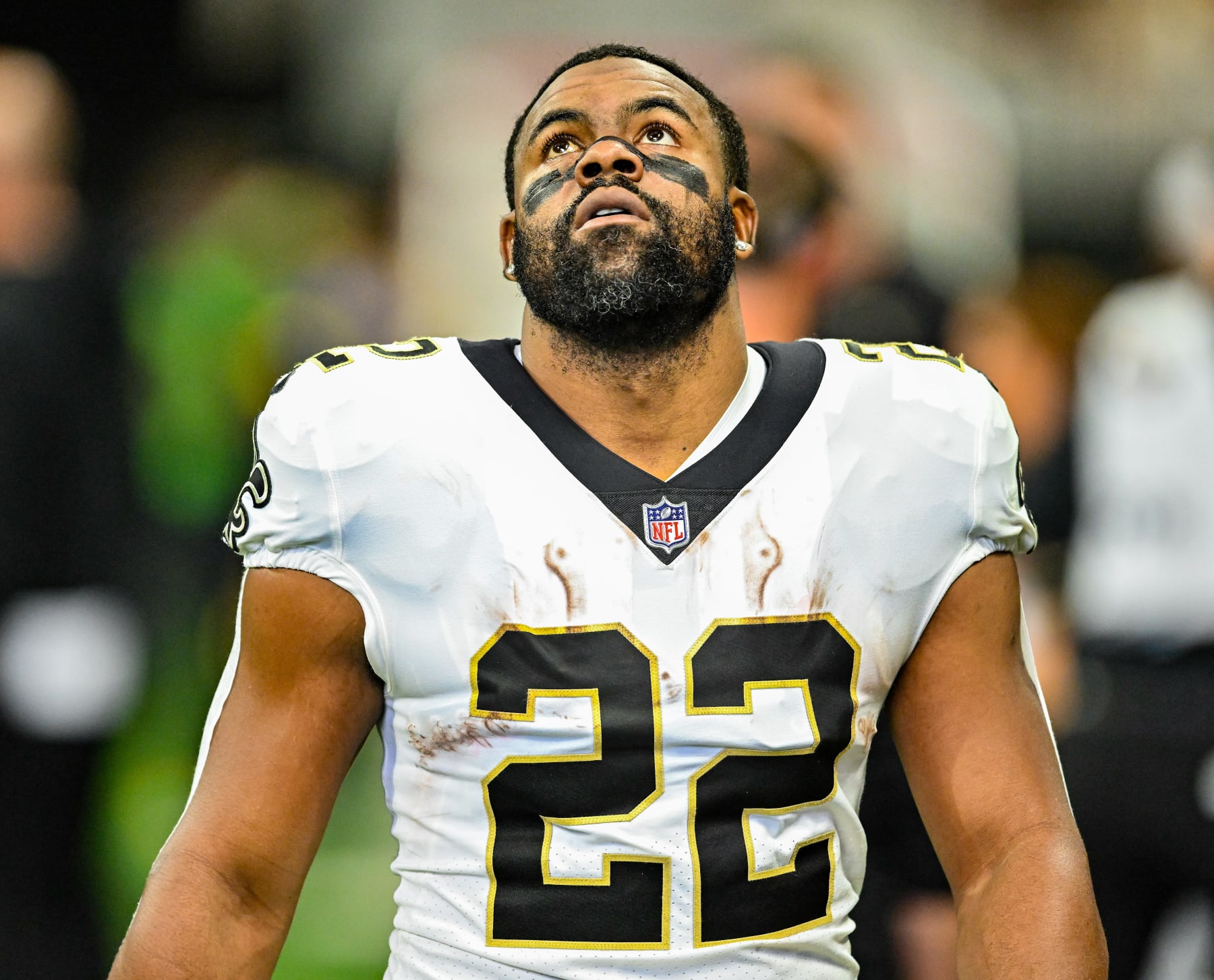 Mark Ingram II of the New Orleans Saints carries the ball as he is News  Photo - Getty Images