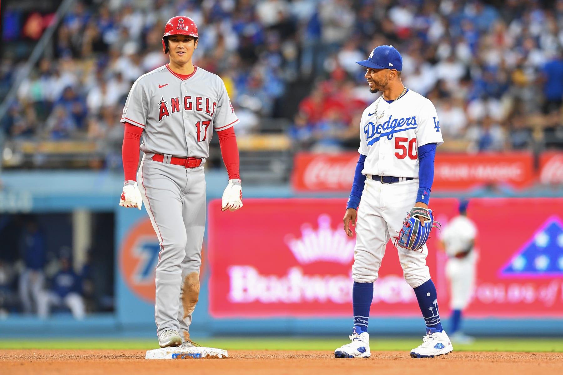 Mookie Betts Makes Dodgers Recruiting Pitch To Shohei Ohtani