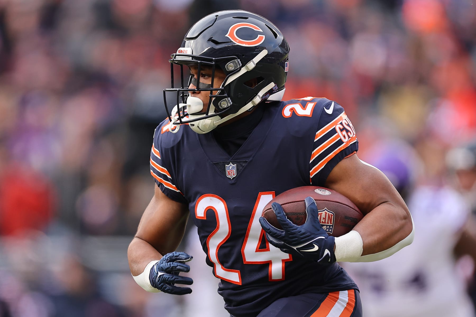 Bears: Ryan Poles planning committee for Khalil Herbert, Chicago's RBs