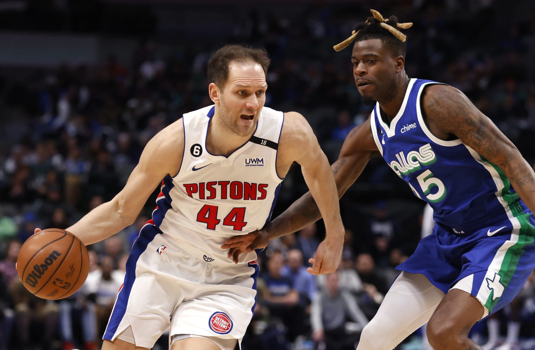 Pistons trade for veteran Bogdanovic as season approaches