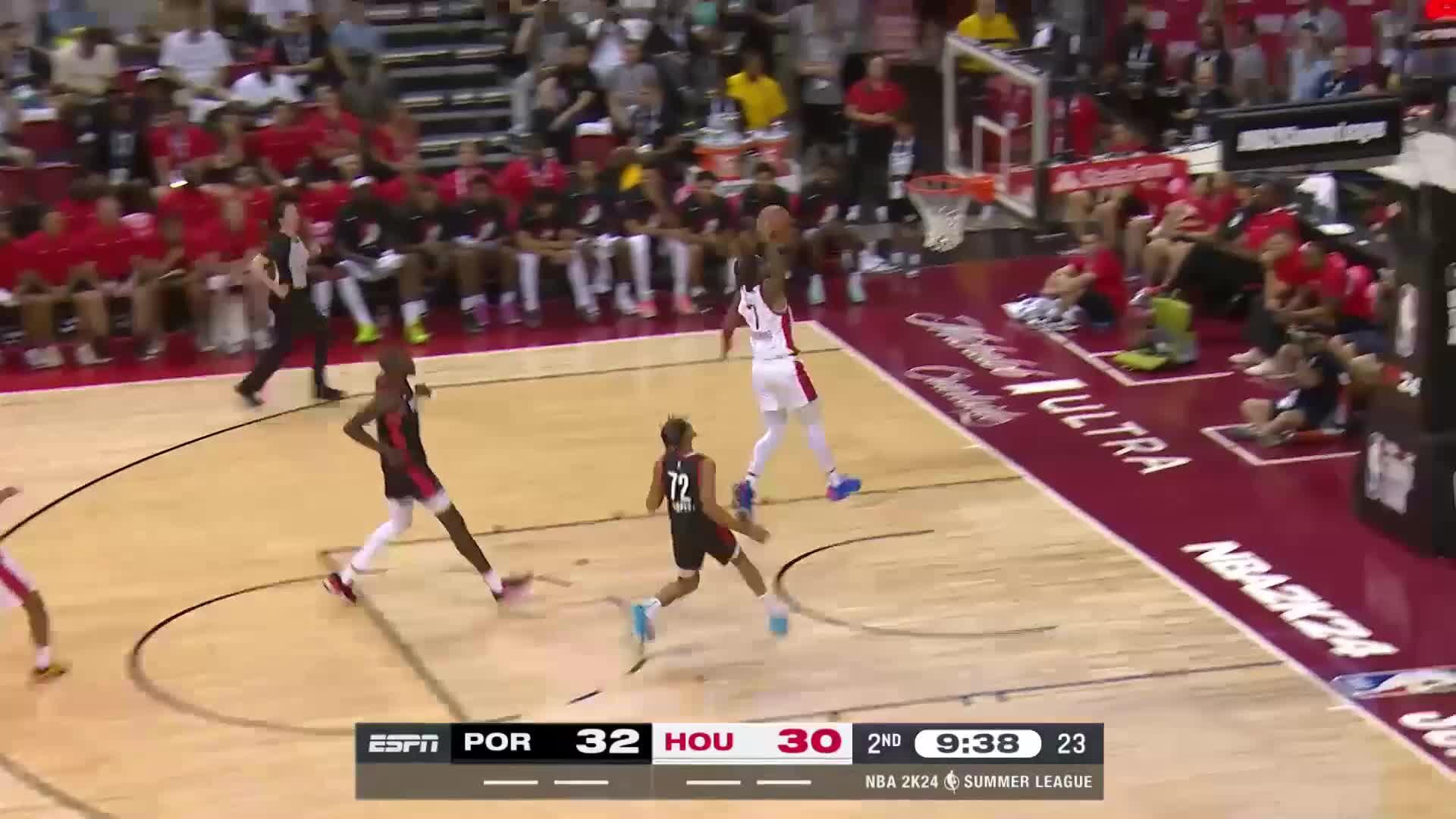 NBA Summer League 2023 MVP Rockets' Cam Whitmore Wins Coveted Award