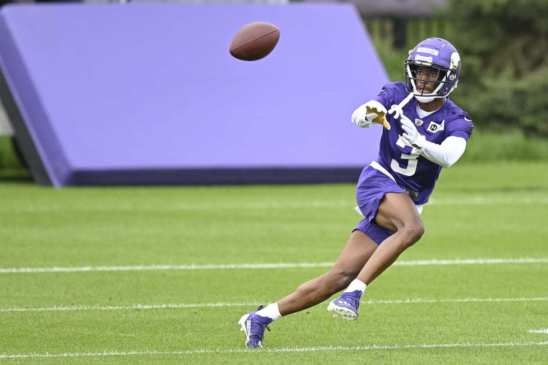 Jordan Addison, Other Rookies And Some Veterans Report To Vikings Training  Camp