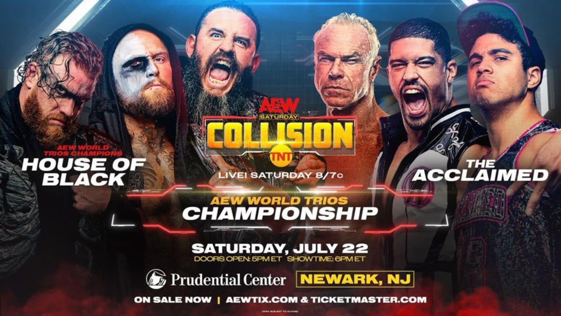 AEW Collision Results Winners Live Grades Reaction and