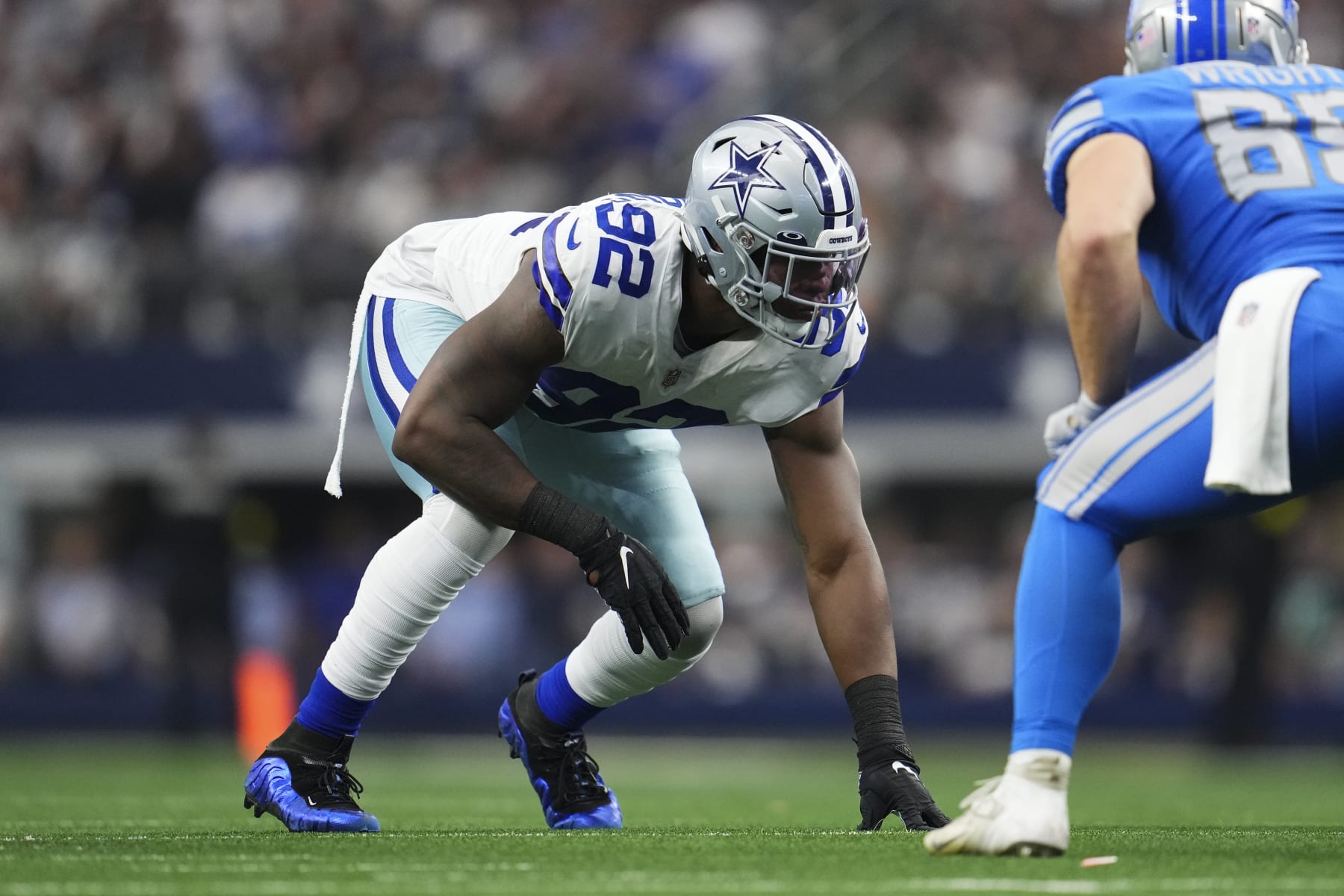 Oct 6, 2019: Dallas Cowboys defensive end Dorance Armstrong #92