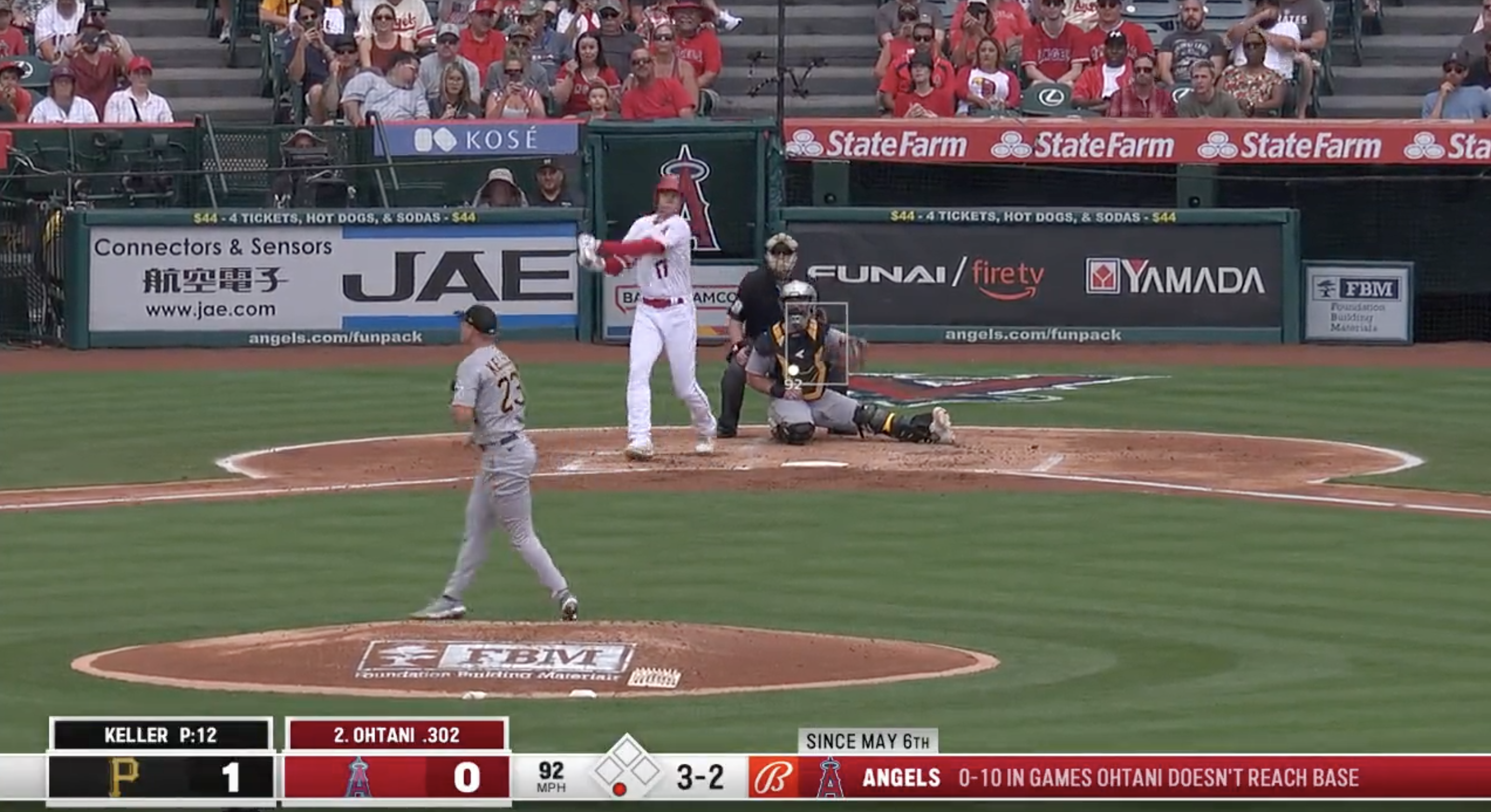 Shohei Ohtani homers in last home game before trade deadline as the Angels  beat the Pirates 7-5