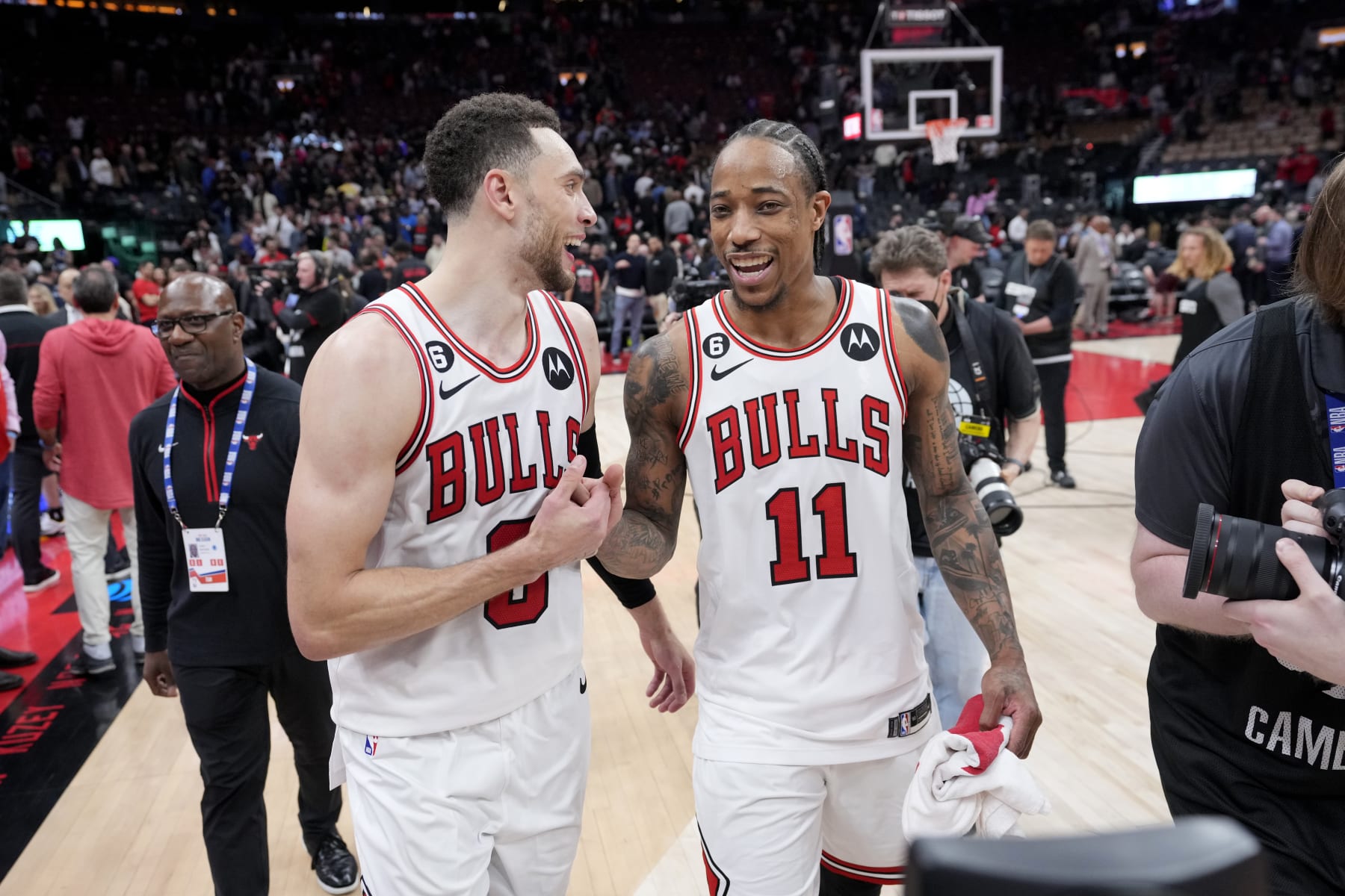 Healthy LaVine and DeRozan ready to lead 22-23 Bulls as an All-Star duo