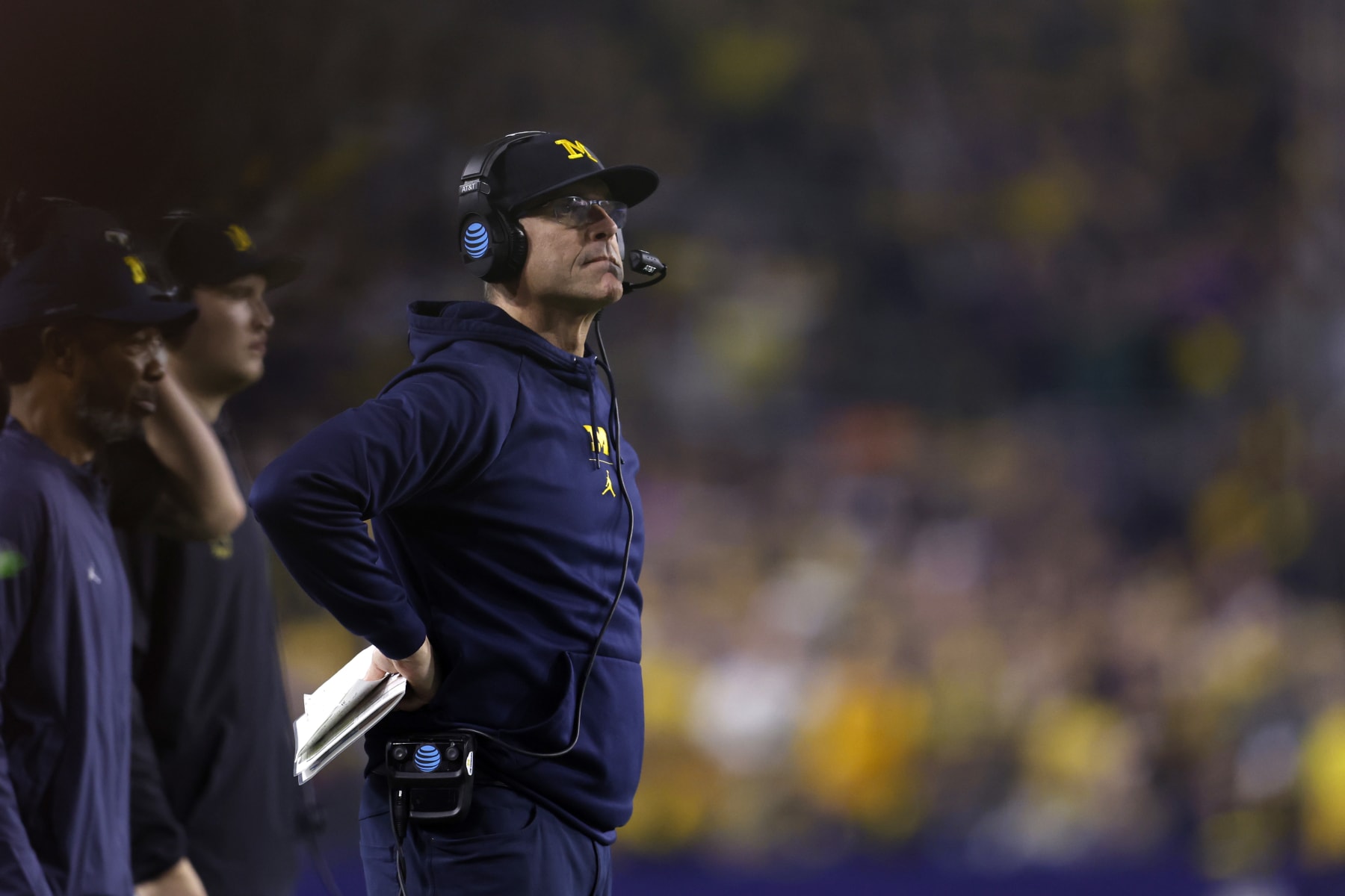 Michigan's Jim Harbaugh reportedly facing 4-game suspension to