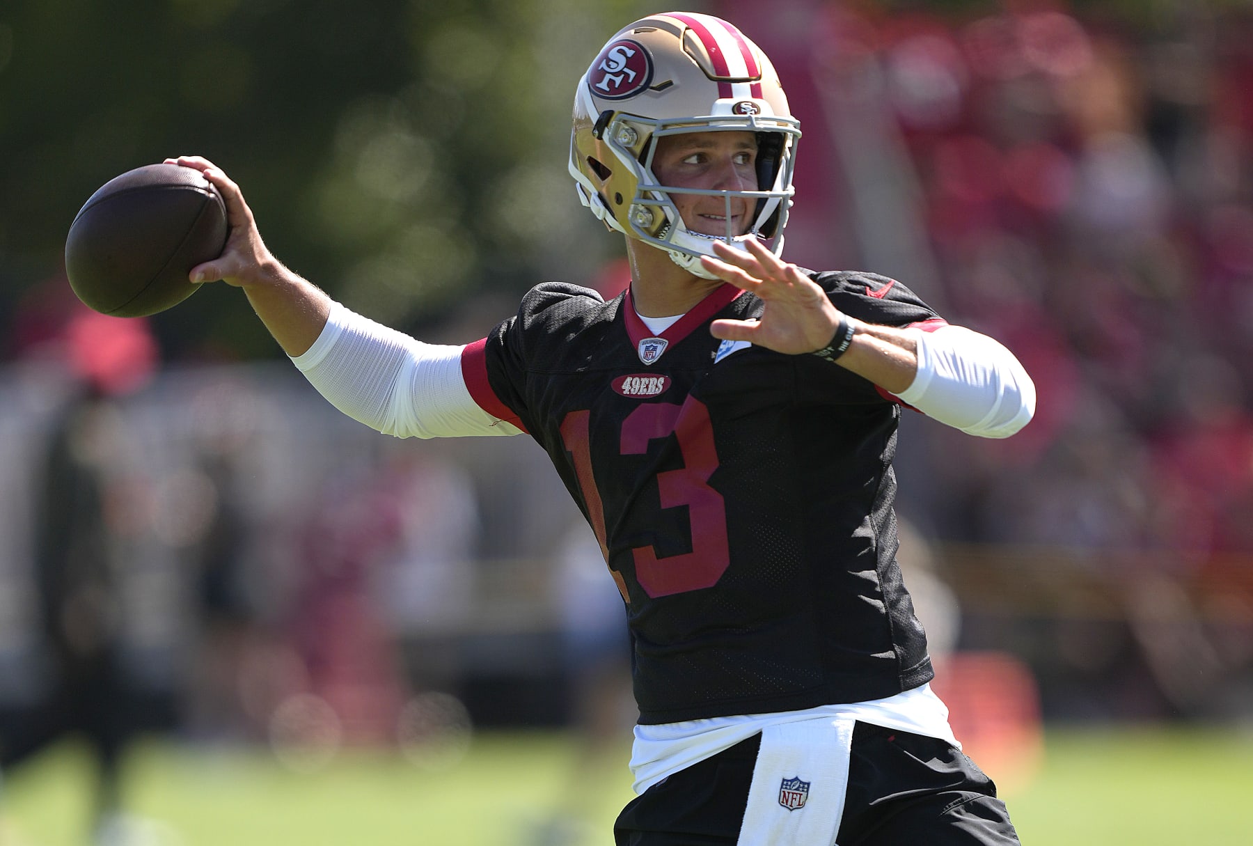 Brock Purdy injury: 49ers quarterback sidelined against Eagles