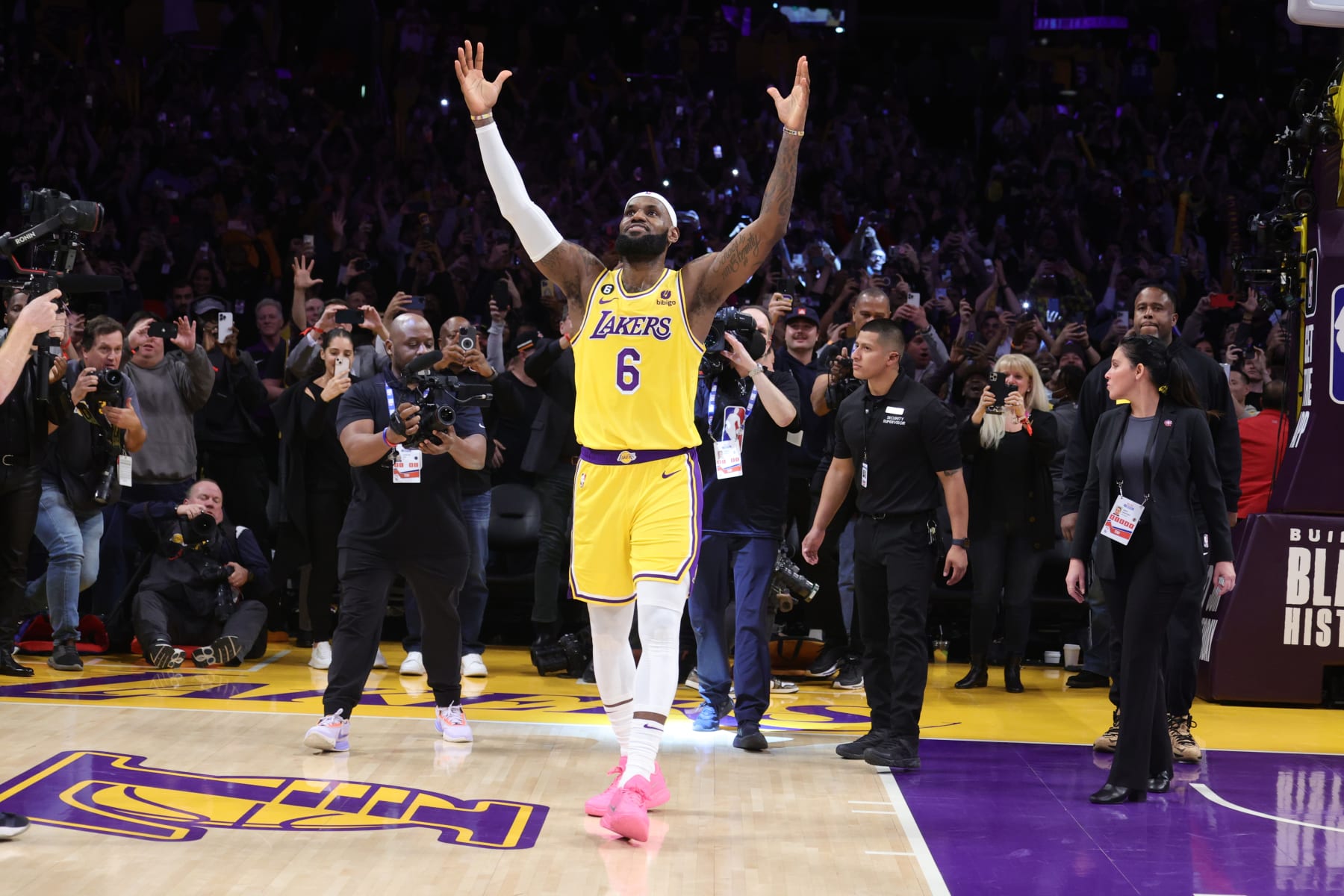 Lakers retired jersey numbers: Jeanie Buss explains why LeBron James will  join exclusive list of LA legends