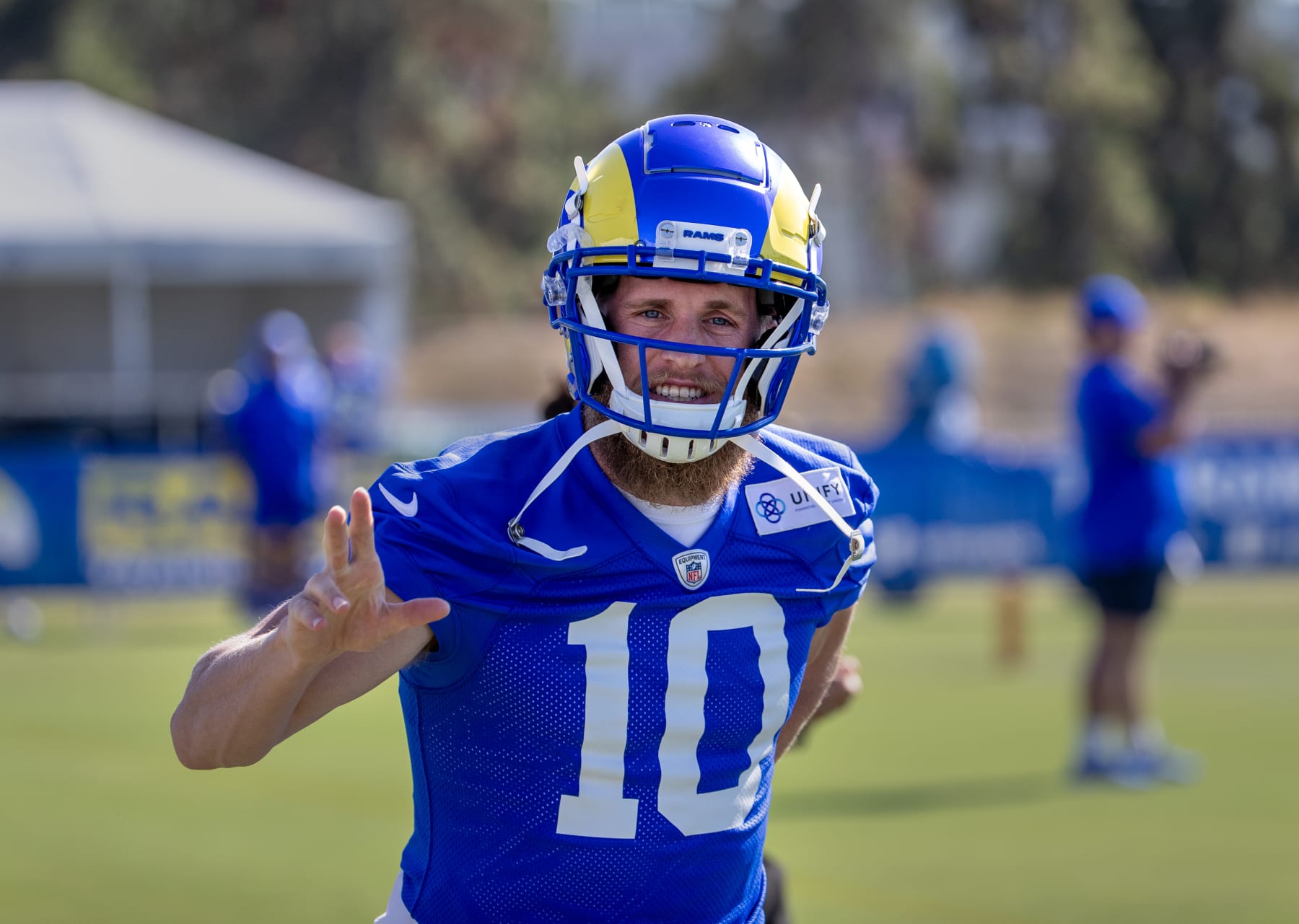 Cooper Kupp: He and Rams trainers 'all feel good about where we're at, feel  like we're making good time on things' with ankle rehab