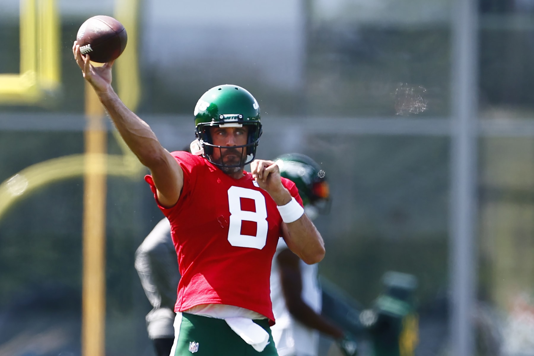 NY Jets training camp 2023 photos as Aaron Rodgers, players practice