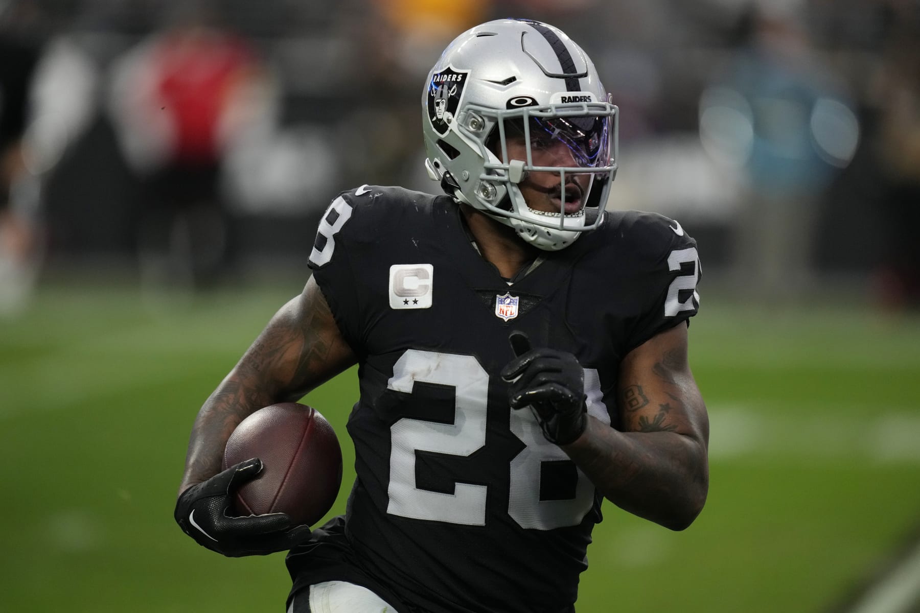 Raiders RB Josh Jacobs (ankle) will not play vs. Jets