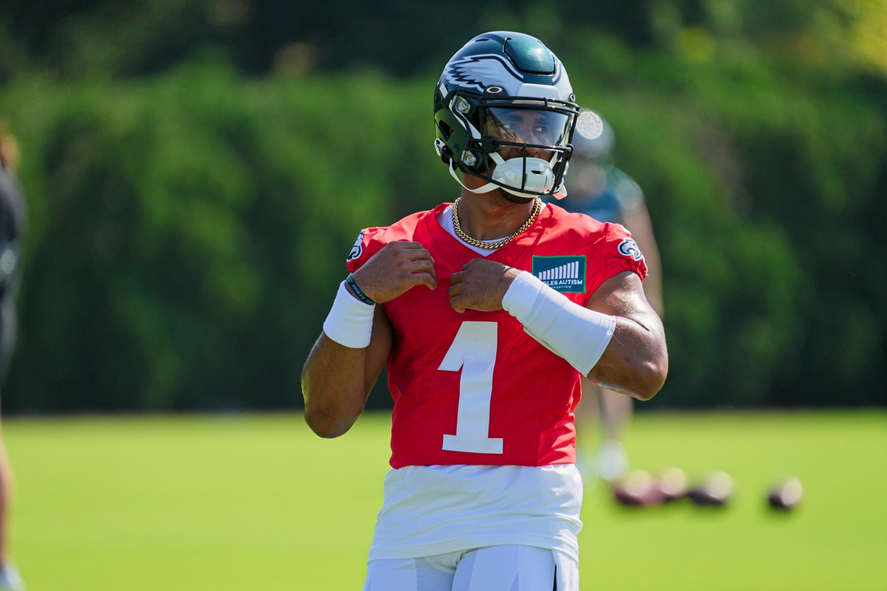 Eagles QB Jalen Hurts Changes Jersey Number To No. 1 - CBS Philadelphia