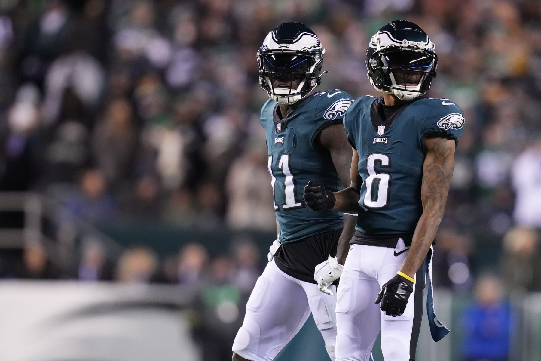 Eagles' A.J. Brown hopes WR tandem with DeVonta Smith lasts long-term in  Philly