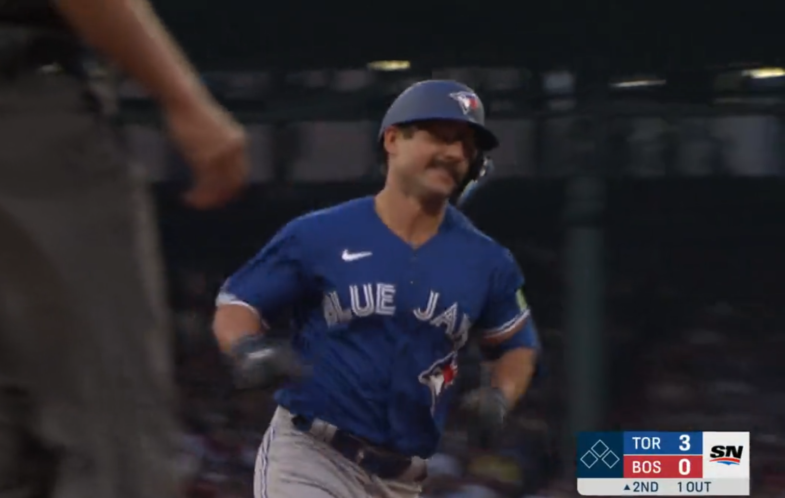 Schneider homers in first MLB at-bat to help Blue Jays beat Red Sox 7-3