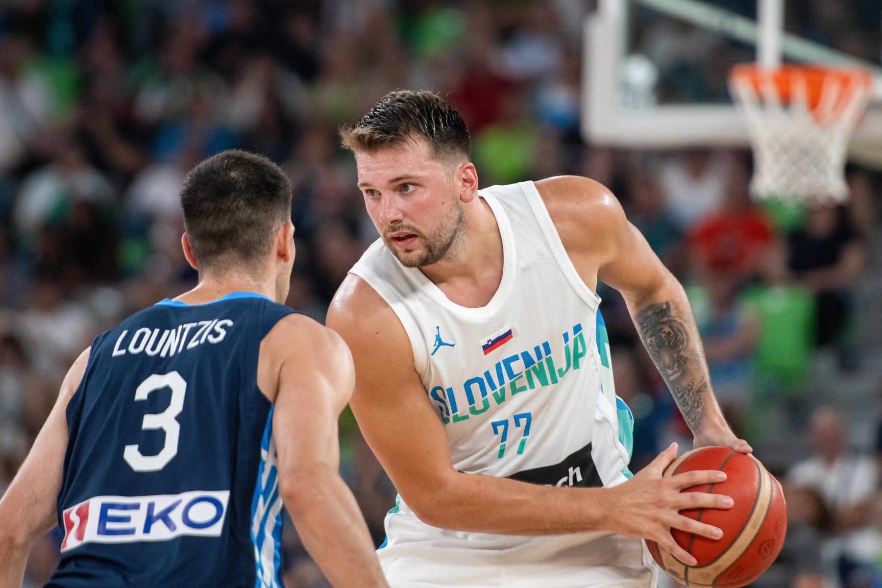 Michalis Lountzis and Luka DonÄiÄ