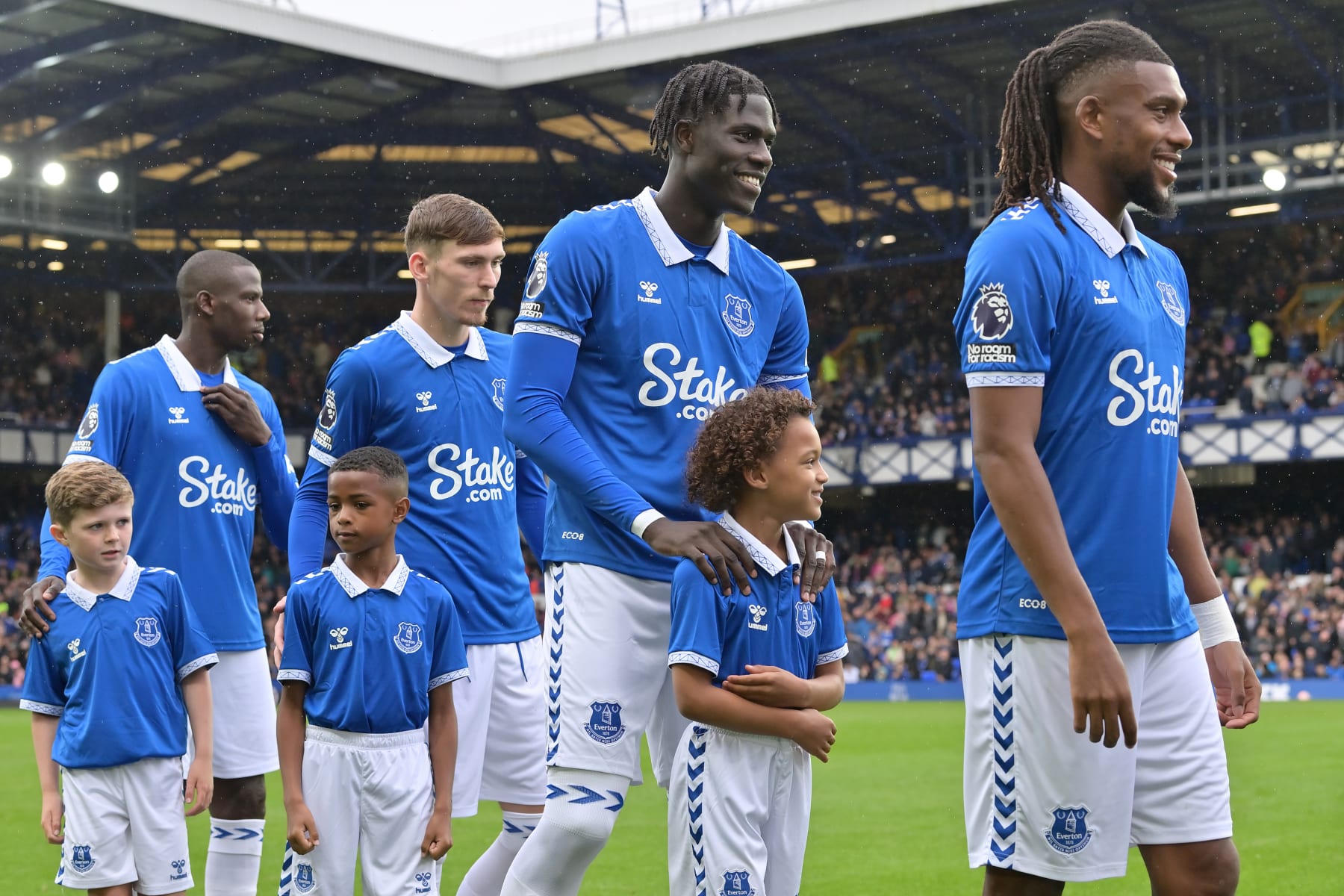 Abdoulaye Doucouré, James Garner, Amadou Onana and Alex Iwobi will be tasked with keeping Everton up this season.