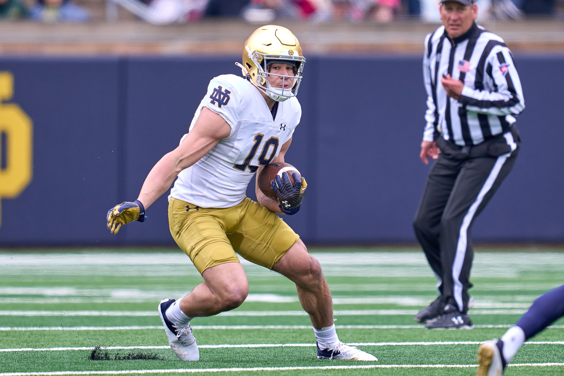 Luke Hasz making strong impression as true freshman