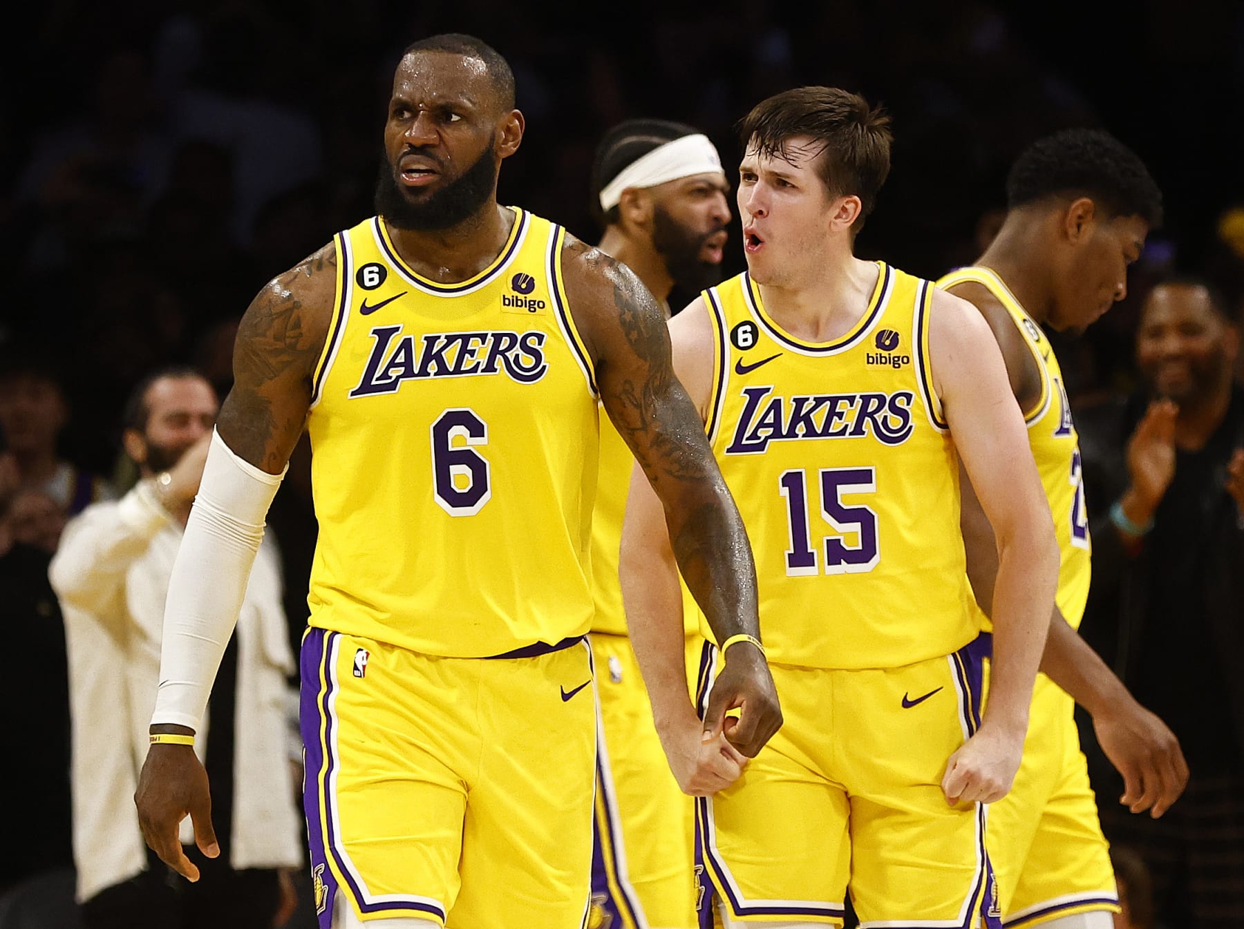 LeBron says Austin Reaves is 'too good' to be measured by plus-minus -  Silver Screen and Roll