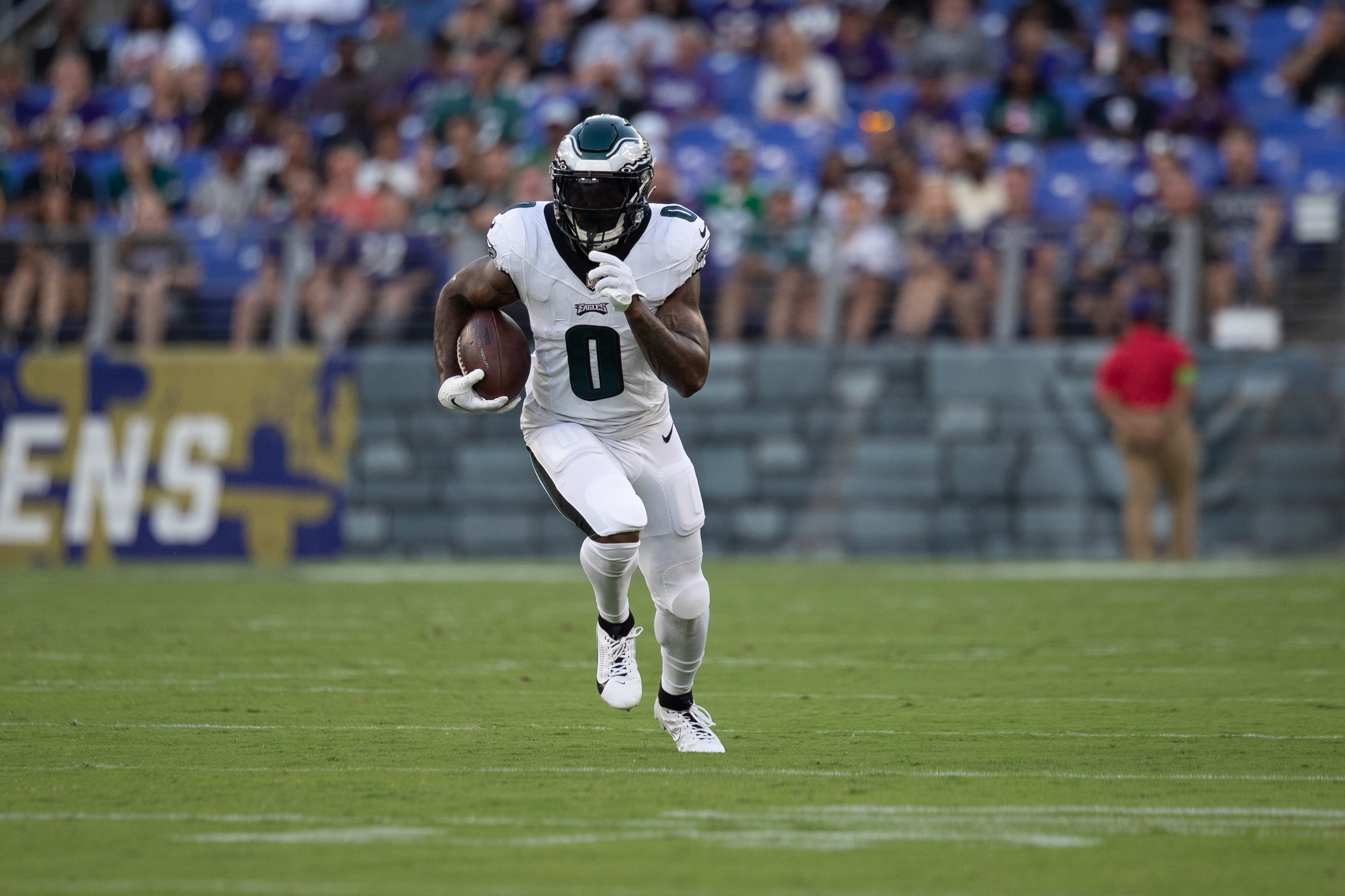 Eagles shine despite falling to the Ravens 20-19