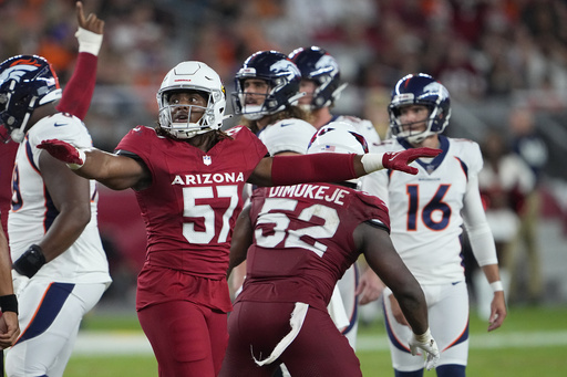 Cardinals rally to beat Broncos, 18-17, in a preseason game as QB