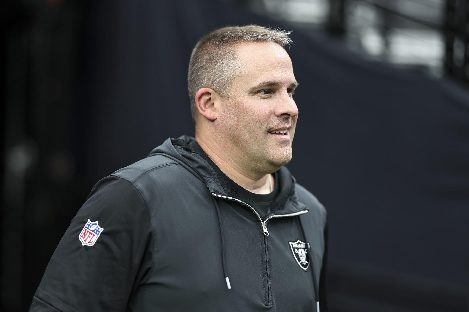 New Orleans, Louisiana, USA. 26th Aug, 2022. New Orleans Saints head coach  Dennis Allen watches the replay during his game against the Los Angeles  Chargers in an NFL Preseason game in New