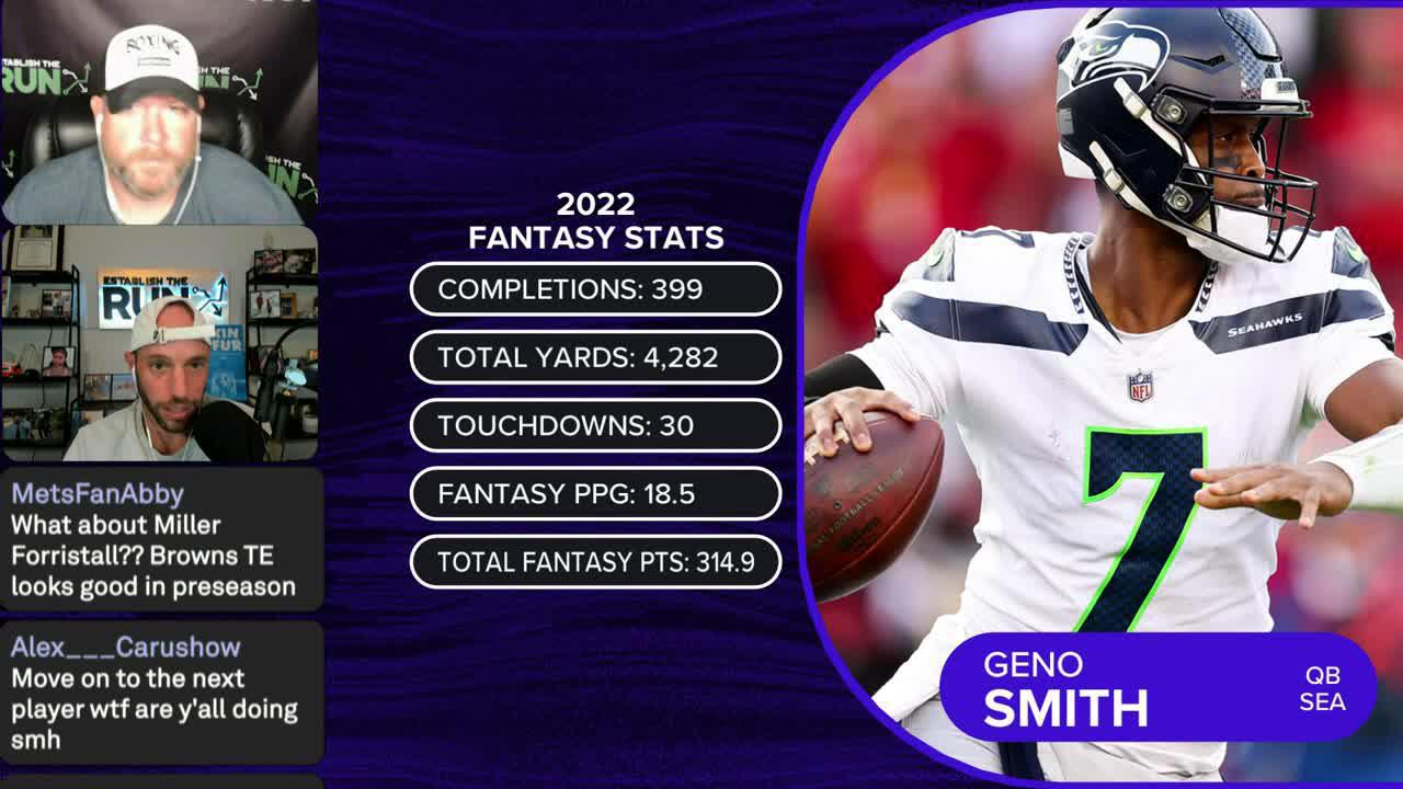 Fantasy Football Sleeper: Geno Smith Has Great Shot to Finish in Top 10 -  Bleacher Nation