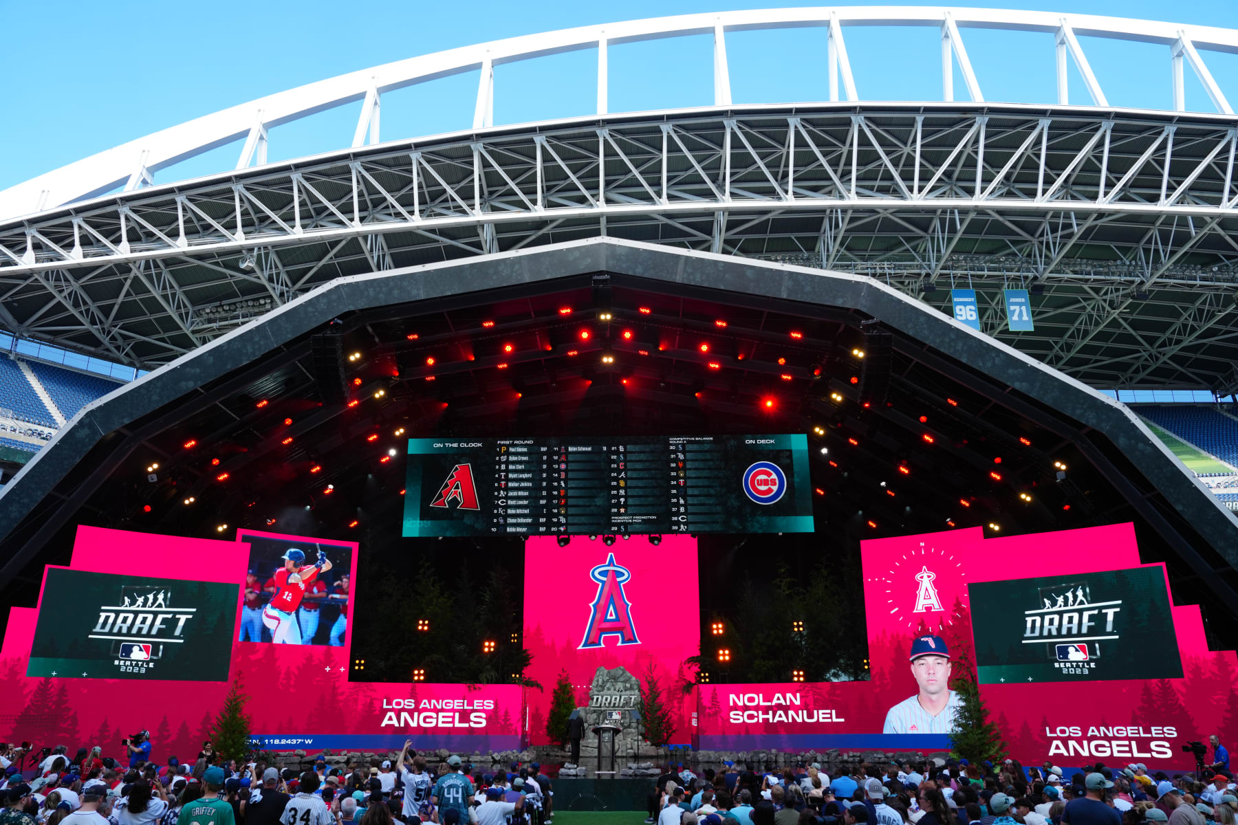 Los Angeles Angels on X: With the 11th pick in the 2023 #MLBDraft, we have  selected INF Nolan Schanuel from Florida Atlantic University (FL). Welcome  to the Angels, Nolan!  / X