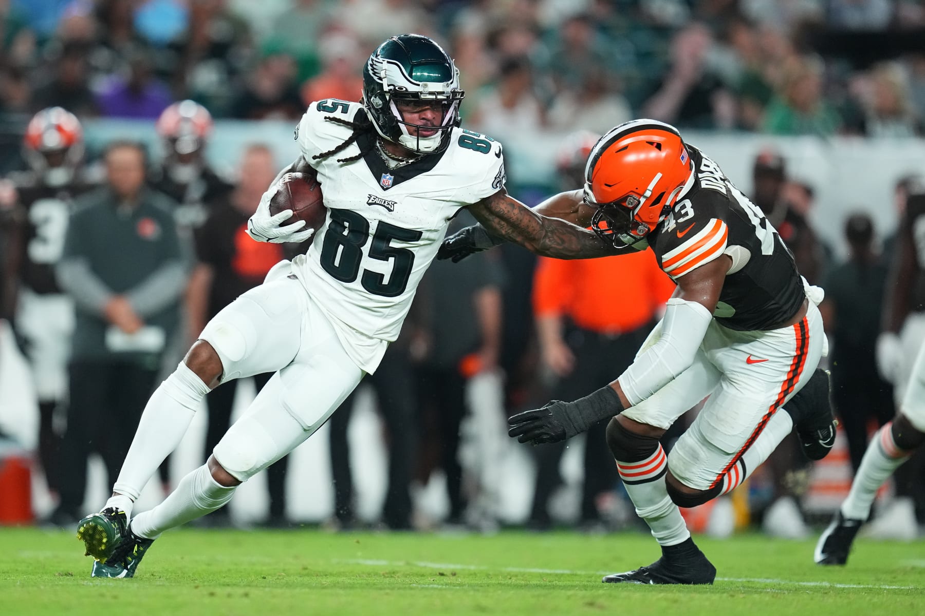 Points and Highlights: Cleveland Browns 18-18 Philadelphia Eagles in  Preseason NFL Match 2023