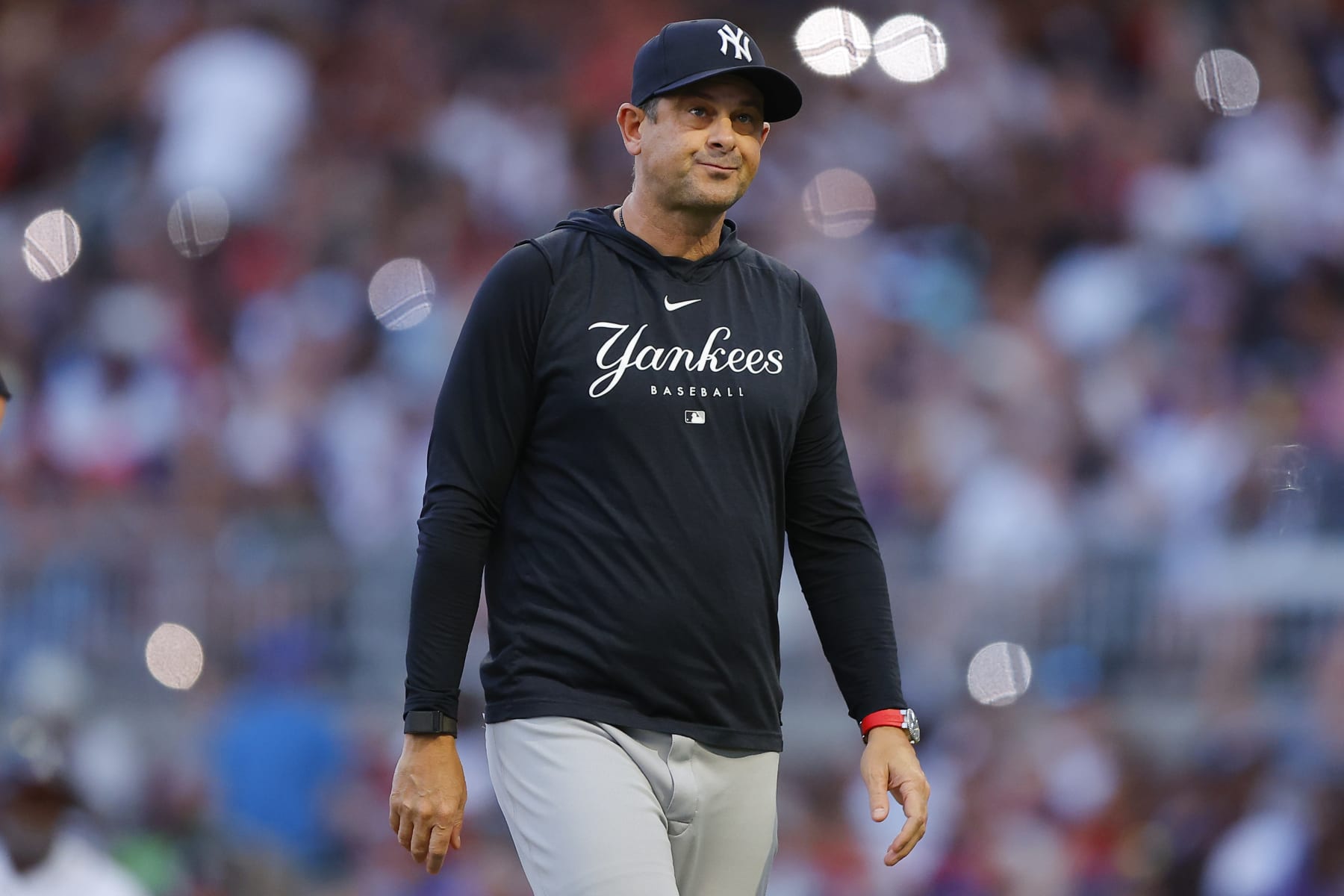 Aaron Boone enjoying managerial process, not worried Yankees losses